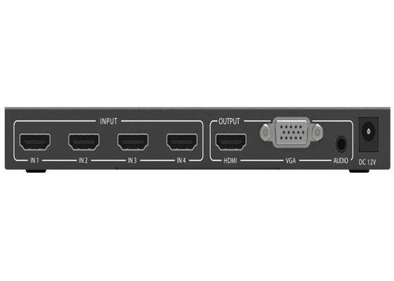 عارض متعدد HDMI رباعي 4x1 أقصى دقة فيديو 1920 × 1080 بكسل 60 هرتز