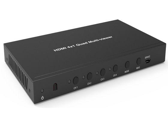 عارض متعدد HDMI رباعي 4x1 أقصى دقة فيديو 1920 × 1080 بكسل 60 هرتز