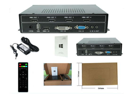 جهاز تحكم حائط فيديو 4K HDMI - شاشة متعددة شاشات عالية الوضوح مذهلة