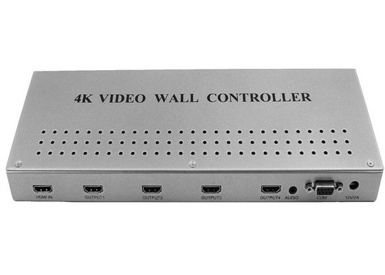1 في 4 إخراج HDMI 1.4 4k دقة معالج جدار الفيديو 3840X2160