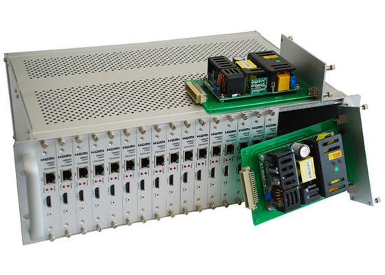 جهاز تشفير 16 قناة HDMI 3G SDI لإشارة فيديو عالية الوضوح