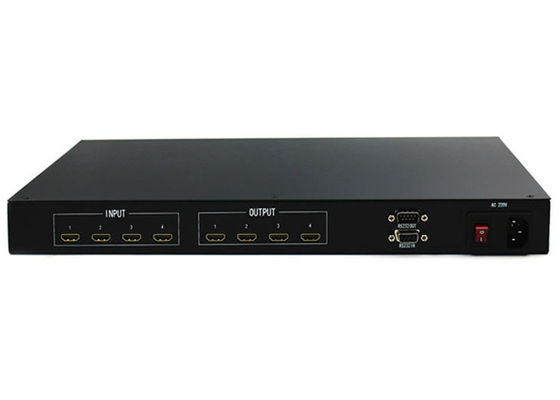 4 في 4 Out Matrix LCD Video Wall Controller HDMI1.3 HDPC1.3 Protocol