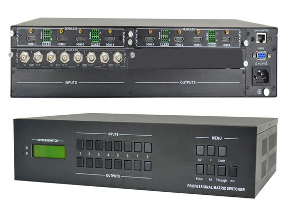 HDMI مصفوفة سلس الجلاد مصفوفة مقسم Hdmi عبر TCP IP