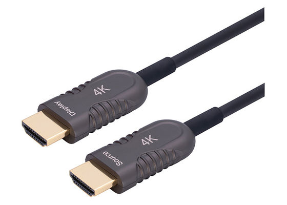طول مخصص بحد أقصى 100 متر كابل الألياف البصرية HDMI من النوع أ إلى النوع أ