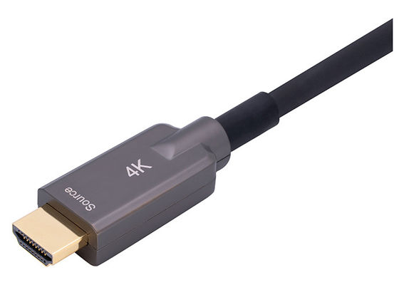كابل بصري HDMI 2.0 مدرع 200CU مصنوع من الفولاذ المقاوم للصدأ