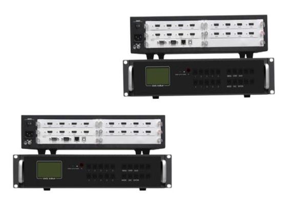 HDMI 3X4 3X3 جهاز التحكم في الجدار في التلفزيون 4 قنوات إدخال 12 قناة الإخراج