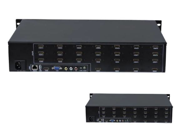 5X5 تحكم متعدد الشاشات 1 قناة HDMI مدخل 25 مخرج لشاشات الكريستال السائل
