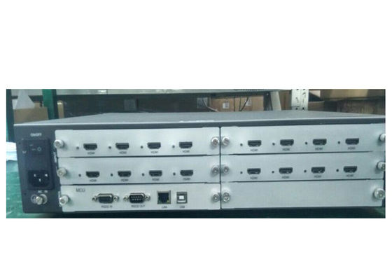 وحدة تحكم حائط فيديو معيارية 4 في 12 مخرج 8 في 8 مخرج Hdmi Splitter