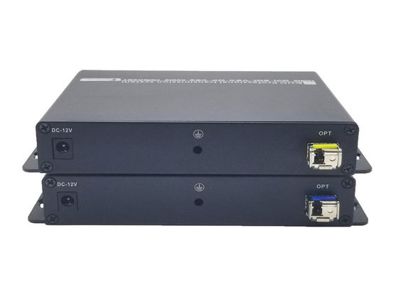 موسع الفيديو بمنفذ RS232 HDMI 1920x1200 3Gbps عبر الألياف البصرية