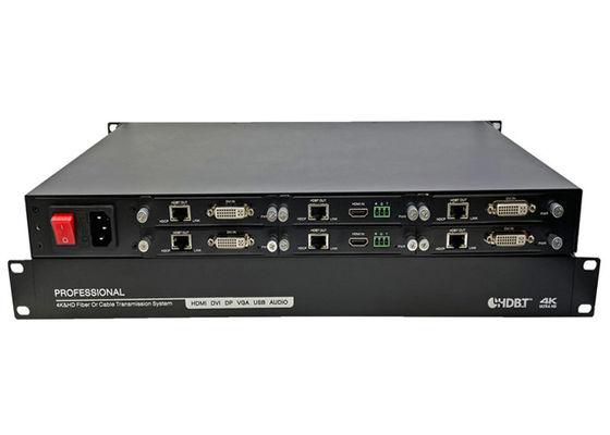 HDMI 4K رفيع للغاية عبر HDBaseT 70 متر Exender مع 6 منافذ إخراج HDBaseT