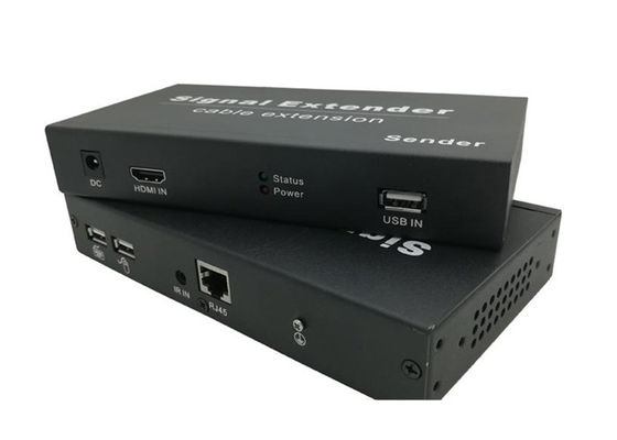 موسع فيديو USB 200m 1080P 4K HDMI KVM عبر كابل واحد Cat5e / 6