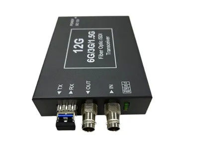 مُوسّع فيديو بصري 12G SDI -- إشارة عالية الجودة 1080p عبر الألياف البصرية