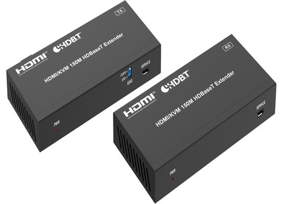 150m USB KVM HDMI HDBaseT Extender& KVM Extender عبر الإثنترنيت