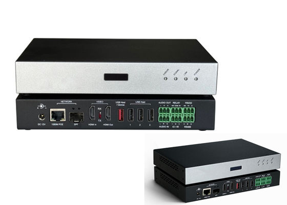 Av Over Ip Encoder Decoder KVM Over IP مع PoE