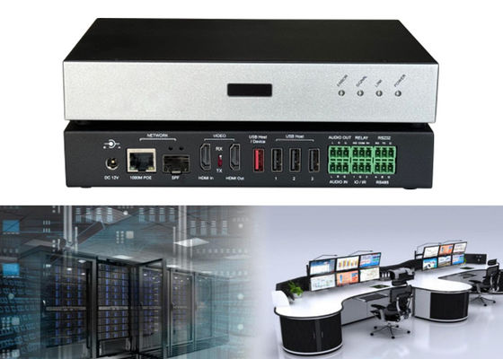 Av عبر نظام Ip 4K HDMI KVM Extender عبر Ethernet