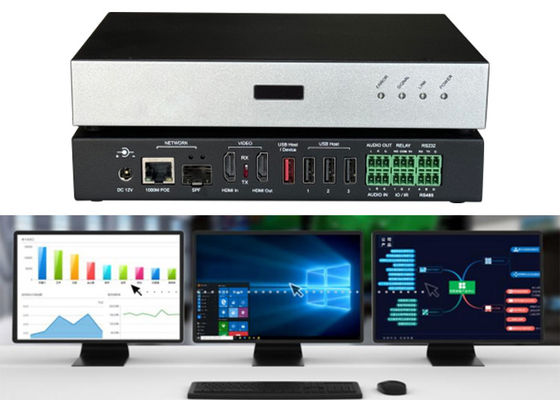 CE FCC ROHS OEM ODM KVM عبر مفتاح IP مع وحدة التحكم عن بُعد