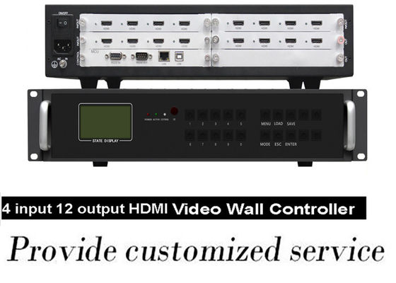 3x2 2x4 2x3 HDMI Video Wall Controller مع CE RoHs FCC مرت